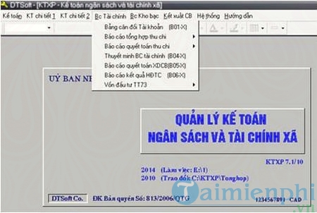 phan mem ktxp dtsoft