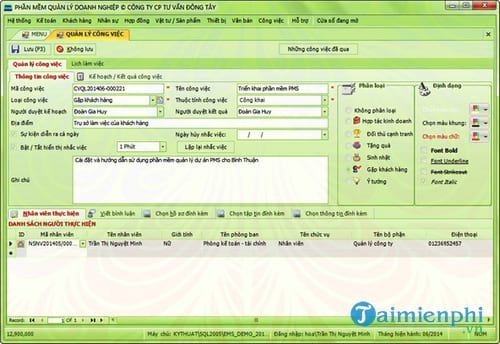 phan mem quan ly cong viec wms dong tay