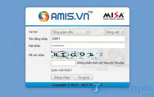phan mem quan ly doanh nghiep amis vn