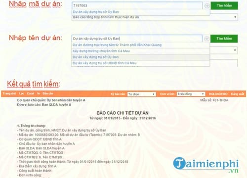 phan mem quan ly ngan sach du an dau tu pabmis