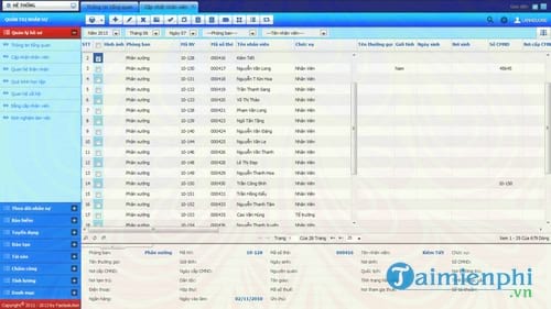 phan mem quan ly nhan su faso hrm