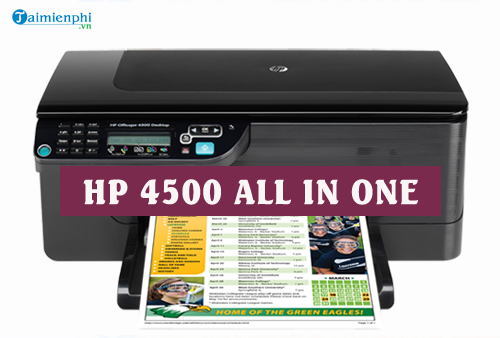 driver hp 4500 all in one