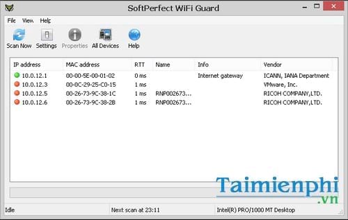 softperfect wifi guard