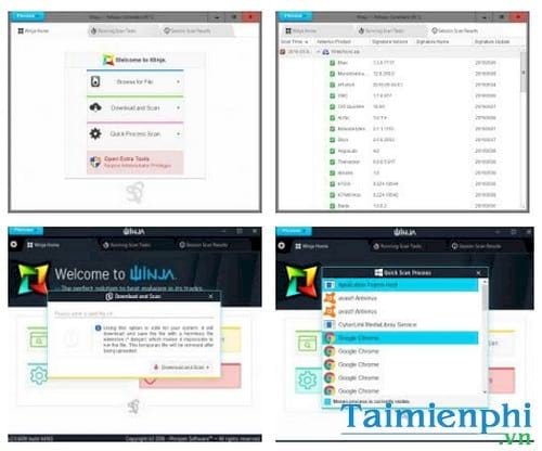 winja virustotal uploader