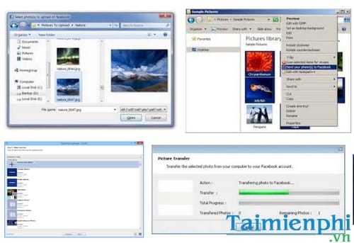 easy photo uploader for facebook