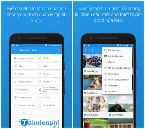 file commander cho android