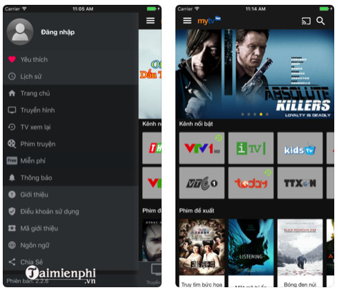 mytv net cho android