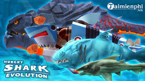 hungry shark evolution