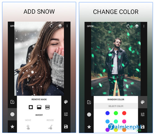 just snow cho android