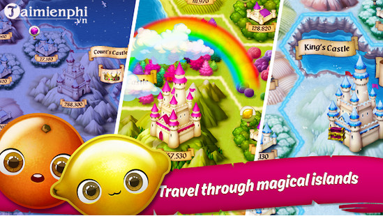 kingcraft candy garden cho android