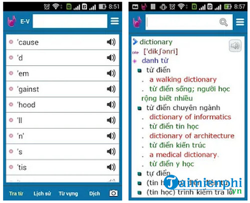 tu dien lac viet cho android