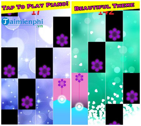 snow magic piano tiles