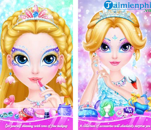 sweet princess makeup party