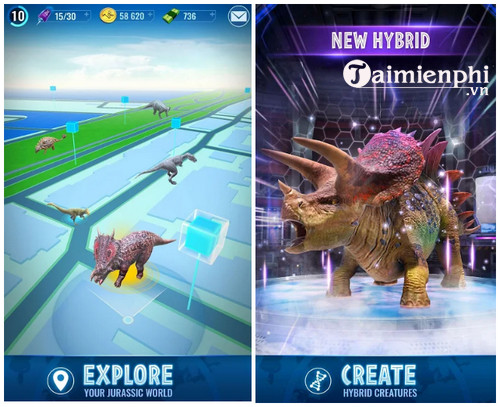 jurassic world alive