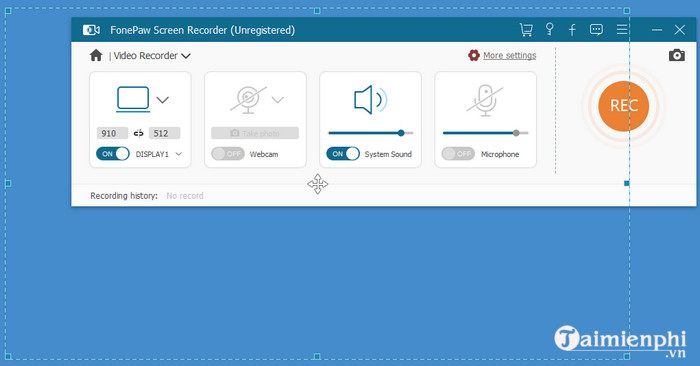 fonepaw screen recorder