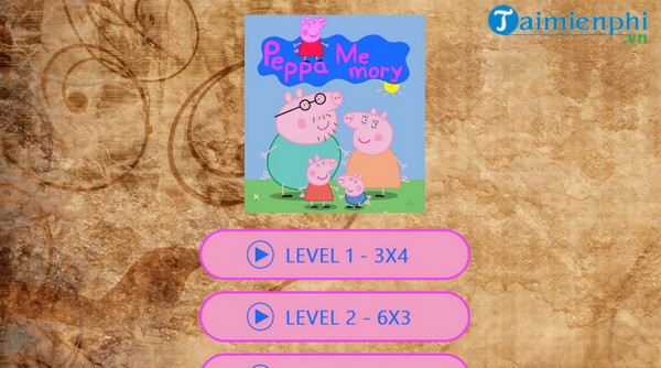 peppa memory