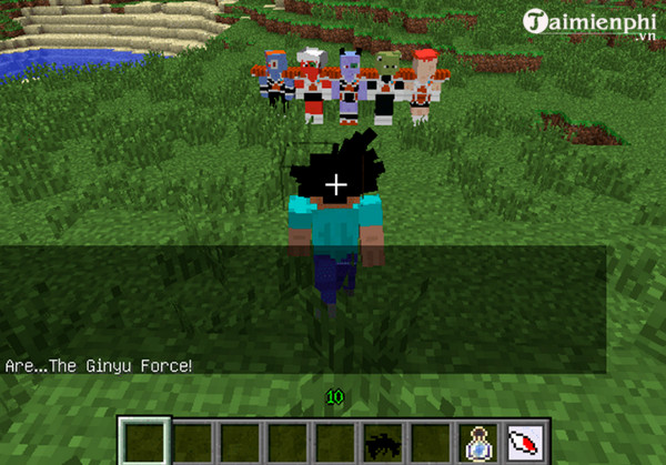 saiyan mod dbz for mcpe