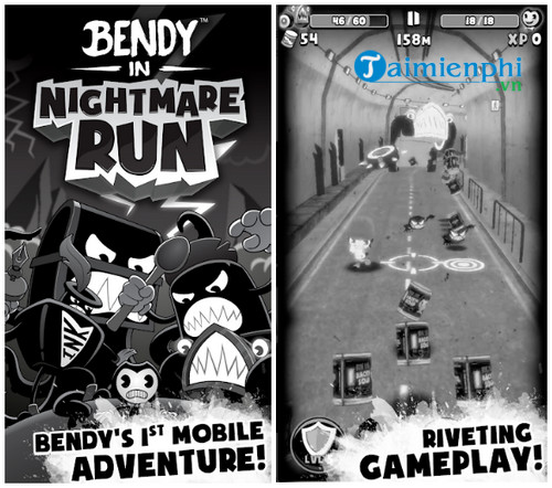 bendy in nightmare run cho ios