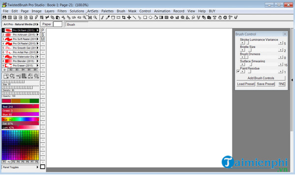 twistedbrush blob studio