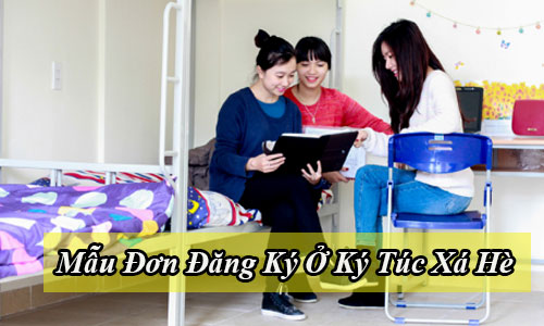 mau don dang ky o ky tuc xa o he