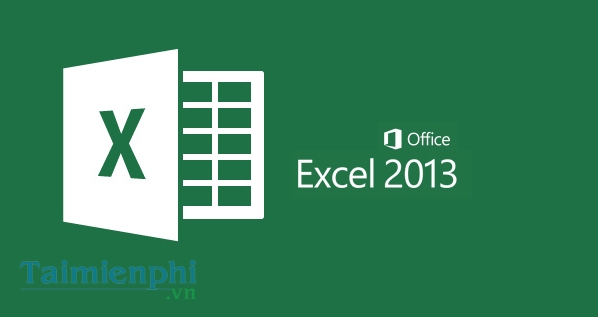 Excel 2013
