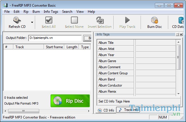 FreeRip MP3 Converter