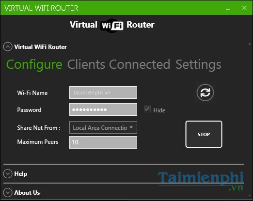 Virtual WiFi Router