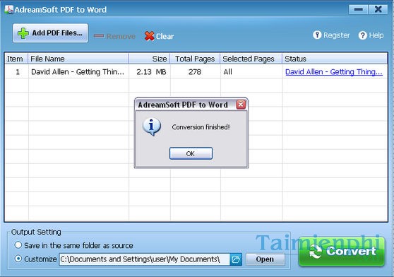 AdreamSoft PDF to Word