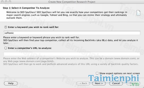 SEO SpyGlass cho Mac