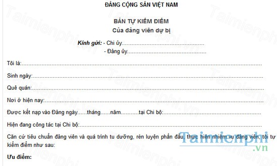 download ban tu kiem diem cua dang vien du bi