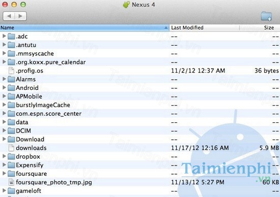 download android file transfer cho mac