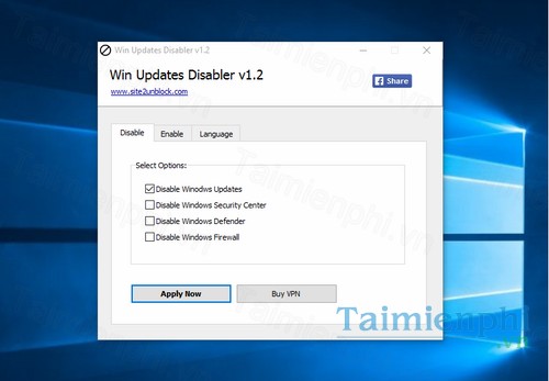download win updates disabler