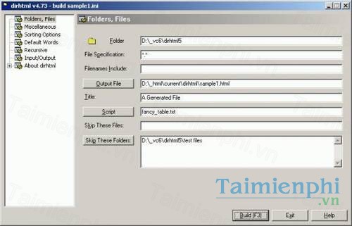 download dirhtml