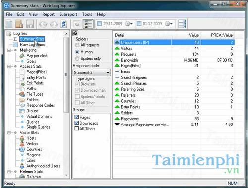 download web log explorer