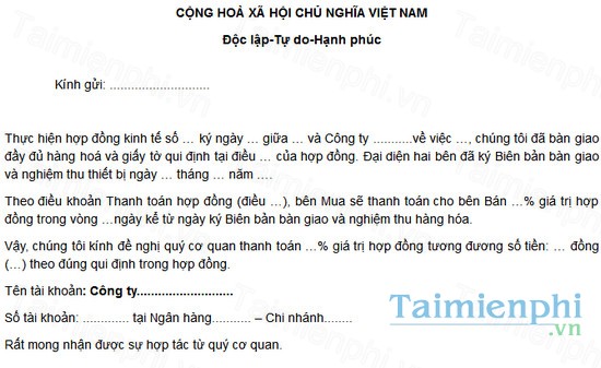 download giay de nghi thanh toan hop dong