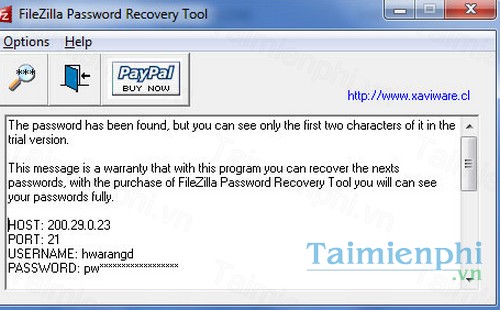 download filezilla password recovery tool