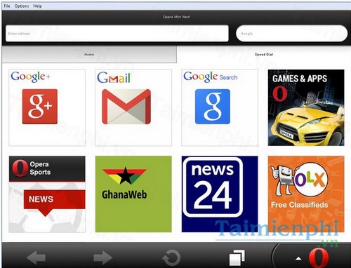 download opera mini 8 pc