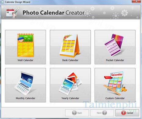 download photo calendar creator