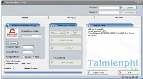 Galaxy Unlocker Client