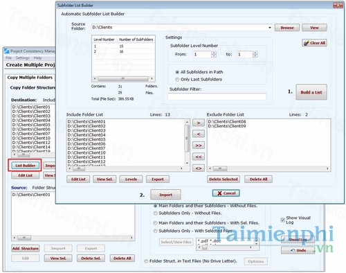 Project Consistency Manager
