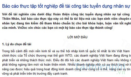 Báo cáo Thực tập