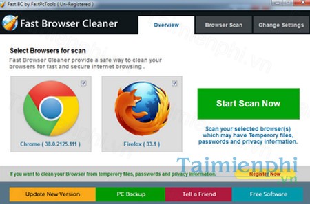 Fast Browser Cleaner
