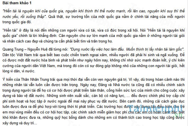 download bai van mau lop 12