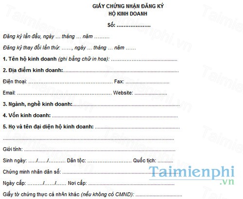download mau giay chung nhan dang ky ho kinh doanh