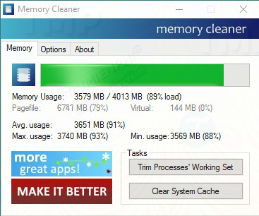 download memory cleaner