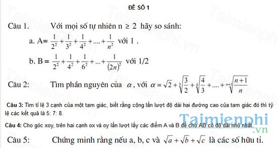 download 30 de thi hoc sinh gioi lop 7 mon toan