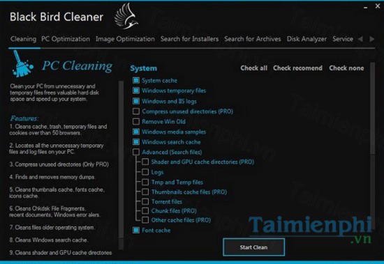 download black bird cleaner