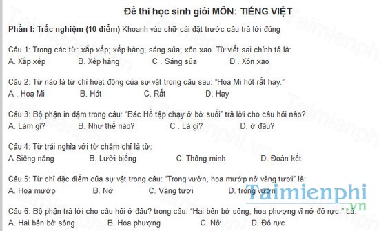 download de thi hoc sinh gioi lop 2