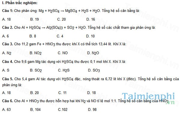 download de thi mon hoa hoc lop 10