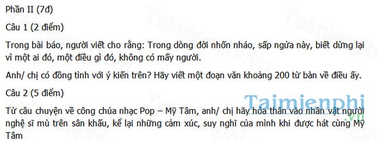 download de thi mon ngu van lop 10